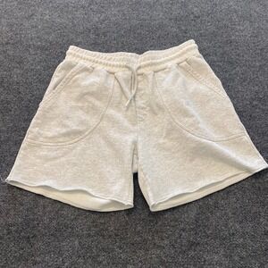 Bearded Goat Rezzy Drawstring Elastic Waist Sweat Shorts Mens Size Large Stretch